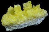 Sulfur Crystals on Matrix - Bolivia #84511-1